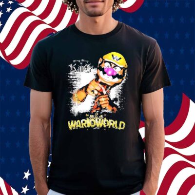 Wario Bling Bling King Wario World Shirt