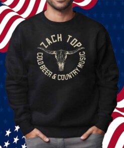 Zach Top Black Skull Logo Shirt