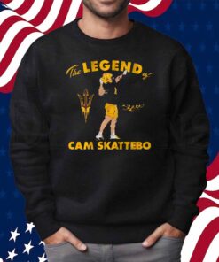 ARIZONA STATE FOOTBALL THE LEGEND OF CAM SKATTEBO SHIRT