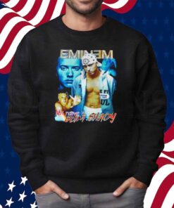 Bbnomula Wearing Eminem My Name Is Slim Shady Shirt