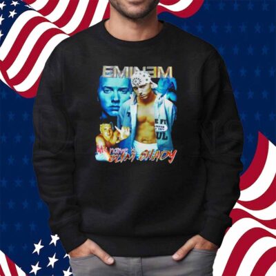 Bbnomula Wearing Eminem My Name Is Slim Shady Shirt