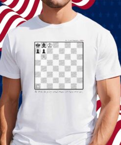 By Paul Morphy 1856 White To Play And Mate In Two Moves Shirt