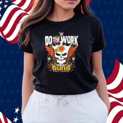 Cody Rhodes Do The Work 2025 Phoenix Suns Shirt