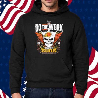 Cody Rhodes Do The Work 2025 Phoenix Suns Shirt