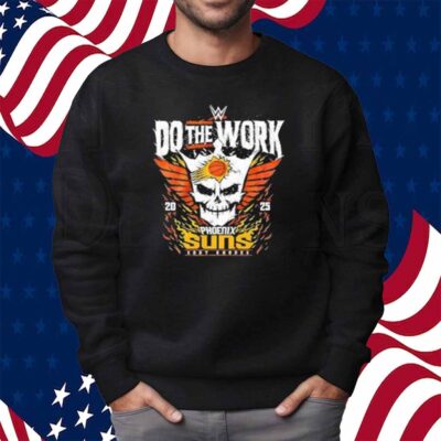 Cody Rhodes Do The Work 2025 Phoenix Suns Shirt