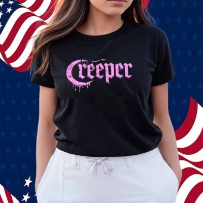 Creeper Purple Logo Shirt