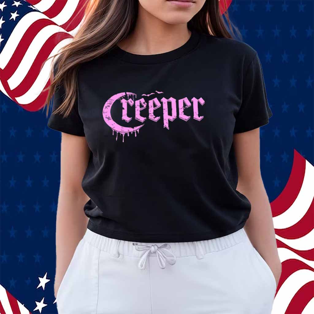 Creeper Purple Logo Shirt