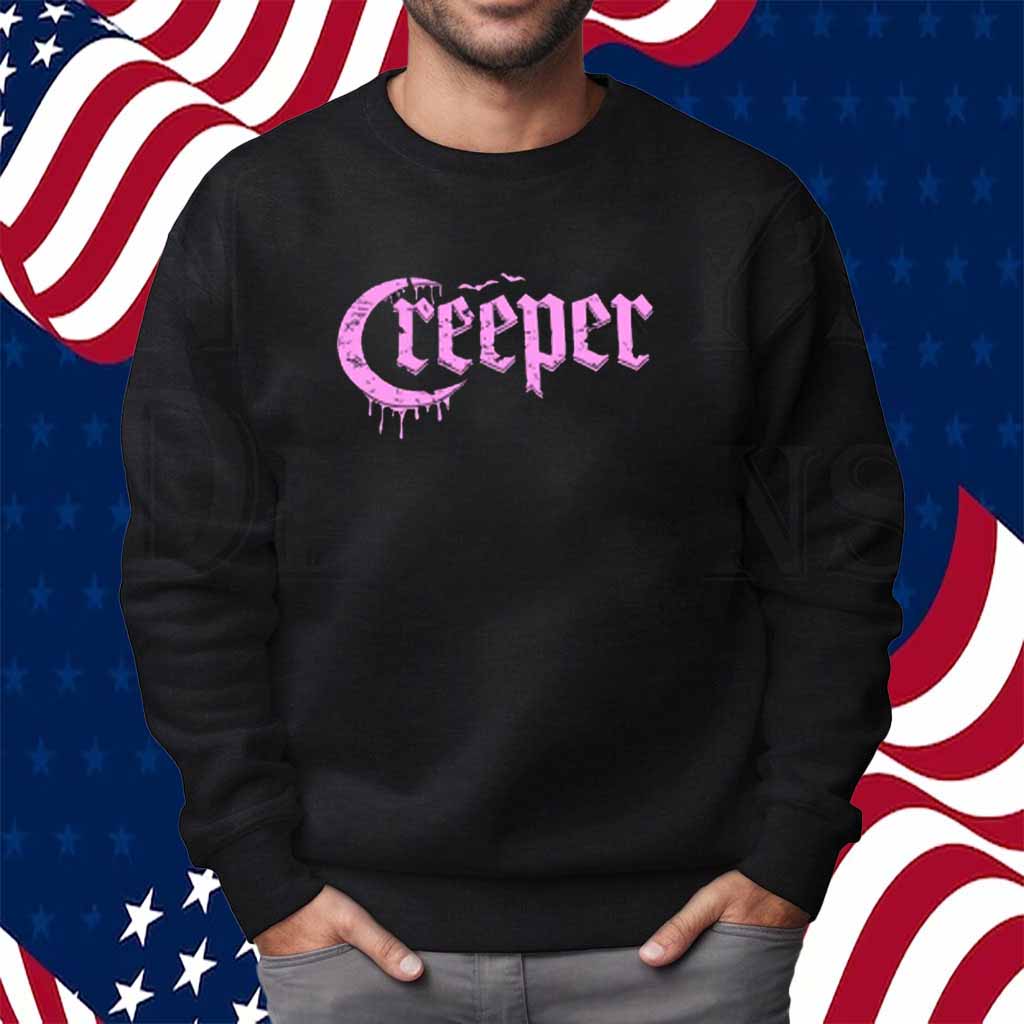 Creeper Purple Logo Shirt