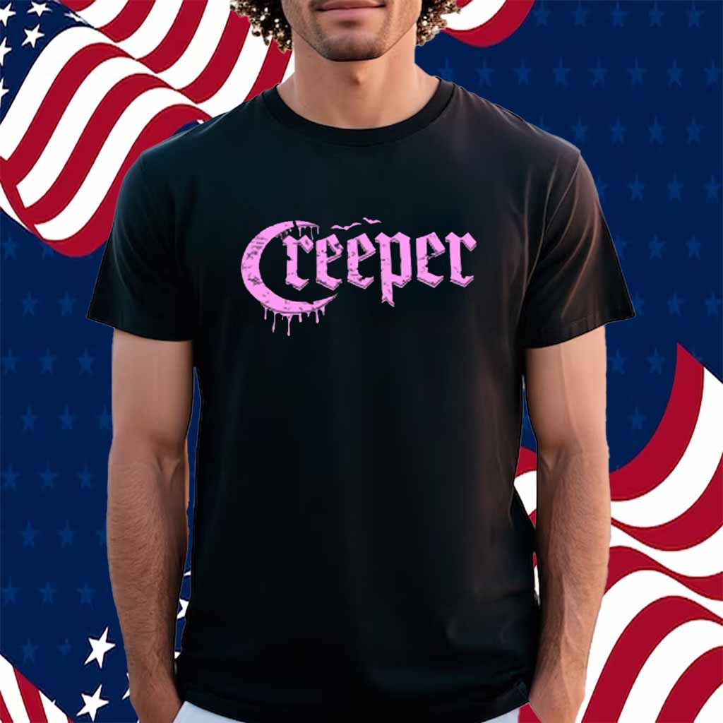 Creeper Purple Logo Shirt