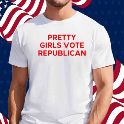 Elizabeth Barcohana Wearing Pretty Girls Vote Republican Shirt
