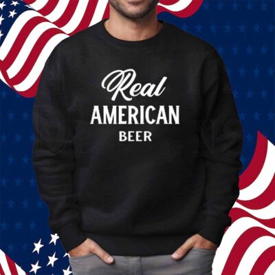 Hulk Hogan Wearing Real American Beer Shirt