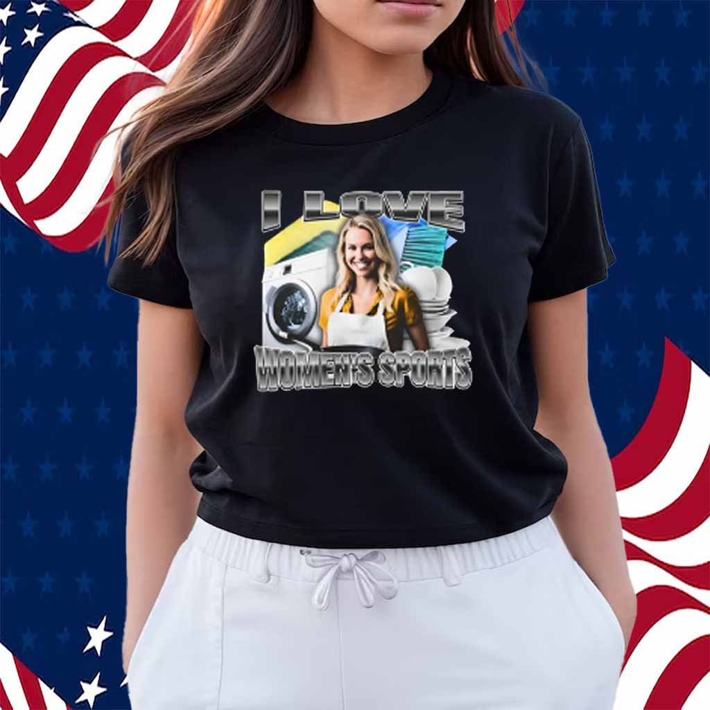I Love Women's Sports Shirt