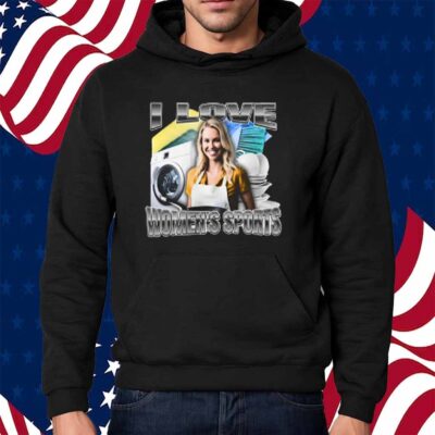 I Love Women's Sports Shirt