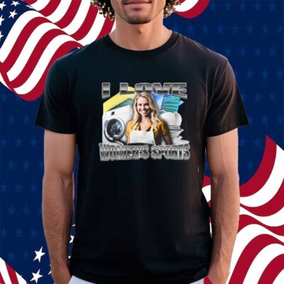 I Love Women's Sports Shirt