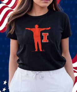 ILLINOIS FOOTBALL COACH SIGN SHIRT