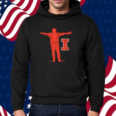 ILLINOIS FOOTBALL COACH SIGN SHIRT