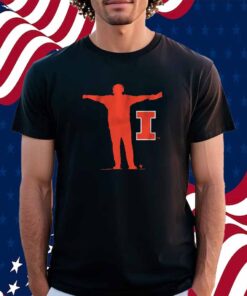 ILLINOIS FOOTBALL COACH SIGN SHIRT