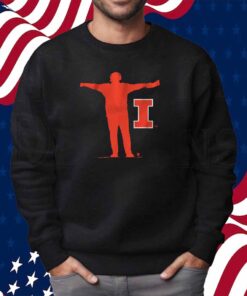 ILLINOIS FOOTBALL COACH SIGN SHIRT