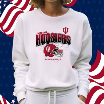 INDIANA FOOTBALL HELMET GRID SHIRT