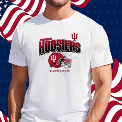 INDIANA FOOTBALL HELMET GRID SHIRT