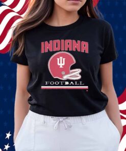 INDIANA FOOTBALL VINTAGE HELMET SHIRT