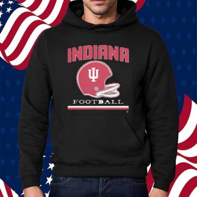 INDIANA FOOTBALL VINTAGE HELMET SHIRT