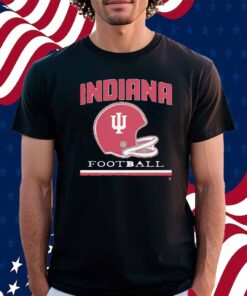 INDIANA FOOTBALL VINTAGE HELMET SHIRT