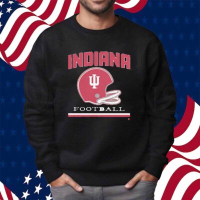 INDIANA FOOTBALL VINTAGE HELMET SHIRT