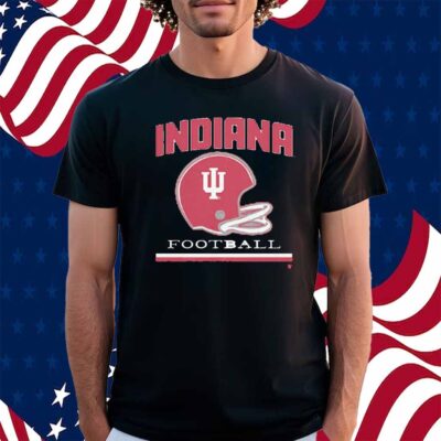 INDIANA FOOTBALL VINTAGE HELMET SHIRT