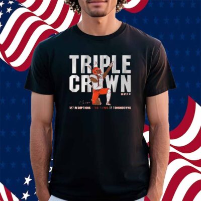 JA'MARR CHASE TRIPLE CROWN SHIRT