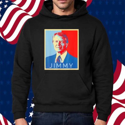 Jimmy Carter USA Former President Portrait Pop Art Shirt