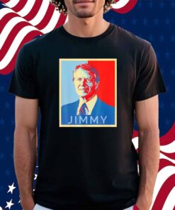 Jimmy Carter USA Former President Portrait Pop Art Shirt