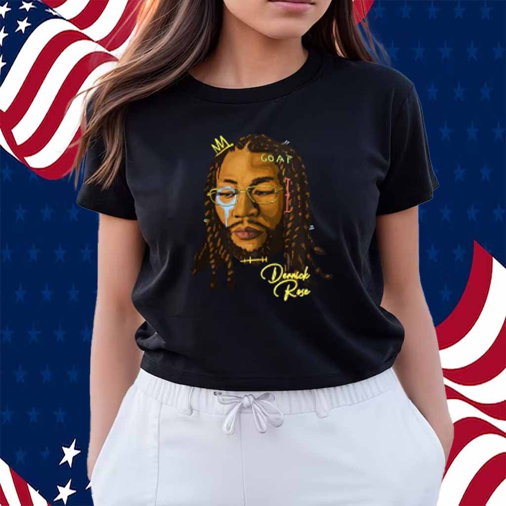 Joakim Noah Wearing Goat Derrick Rose Shirt