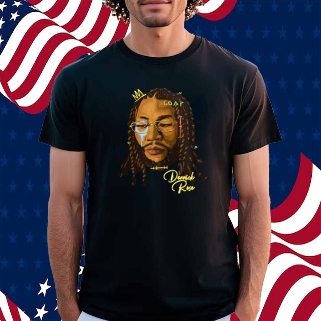 Joakim Noah Wearing Goat Derrick Rose Shirt