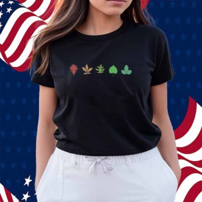K45ink Forest Ecosystem Leaf Shirt
