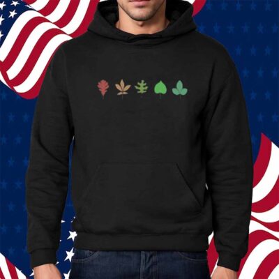 K45ink Forest Ecosystem Leaf Shirt