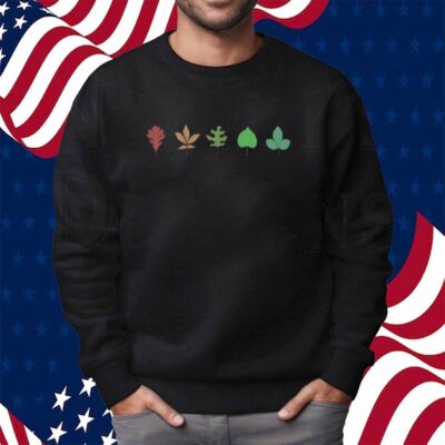 K45ink Forest Ecosystem Leaf Shirt