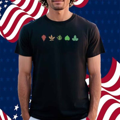 K45ink Forest Ecosystem Leaf Shirt