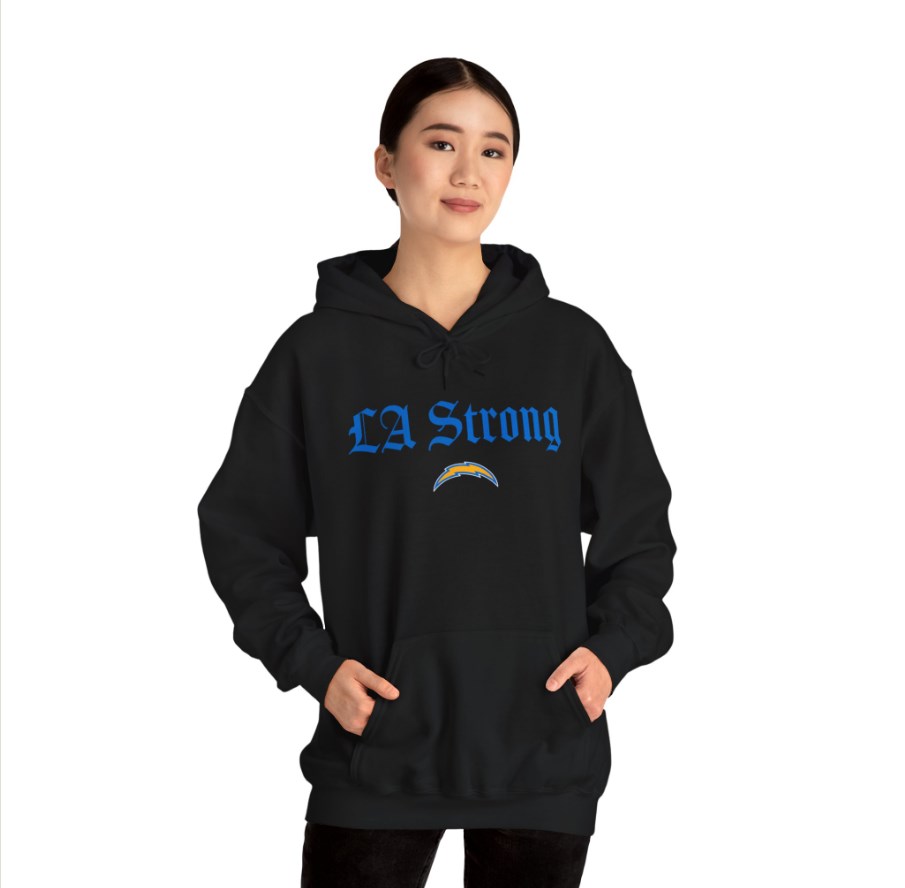Los Angeles Chargers Fanatics Unisex LA Strong Hoodie