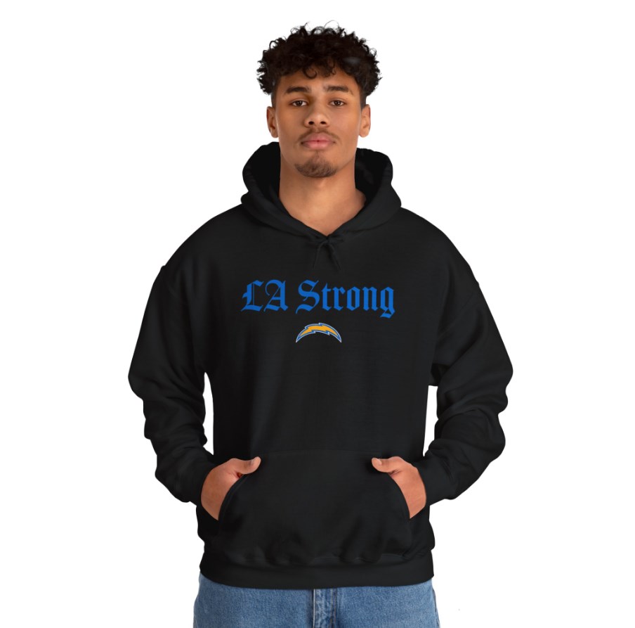 Los Angeles Chargers Fanatics Unisex LA Strong Hoodie
