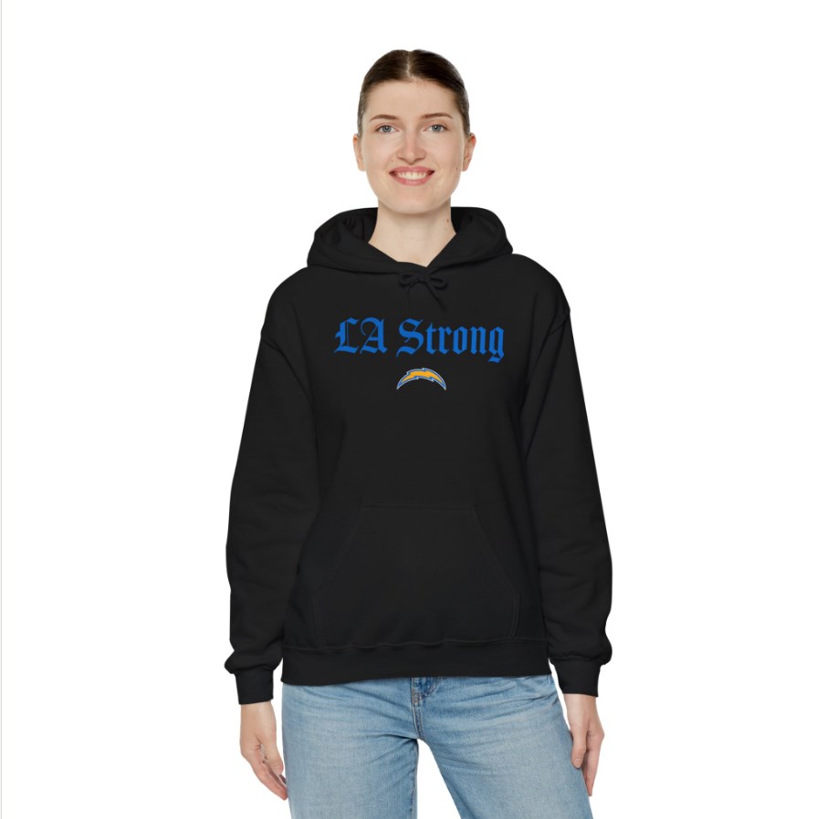 Los Angeles Chargers Fanatics Unisex LA Strong Hoodie