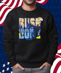 Nfl Rush Zone Cartoon Los Angeles Rams Football Shirt
