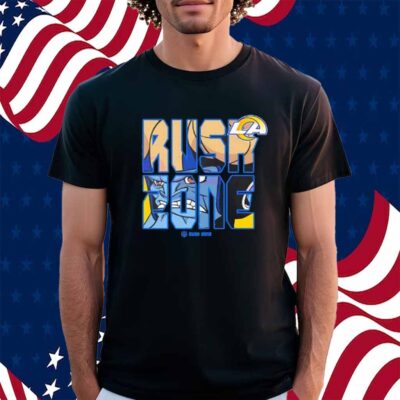Nfl Rush Zone Cartoon Los Angeles Rams Football Shirt