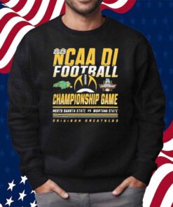 North Dakota State Bison 2025 NCAA DI FCS Football Championship Shirt