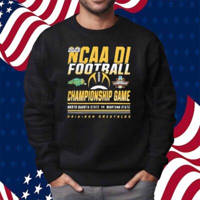 North Dakota State Bison 2025 NCAA DI FCS Football Championship Shirt