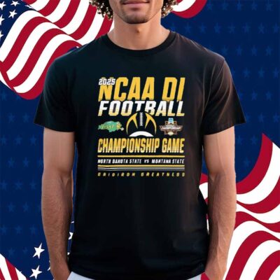 North Dakota State Bison 2025 NCAA DI FCS Football Championship Shirt