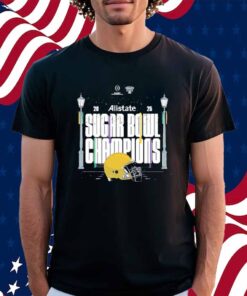 Notre Dame Fighting Irish 2025 Allstate Sugar Bowl Champions CFP Quaterfinal Season 24-25 Shirt