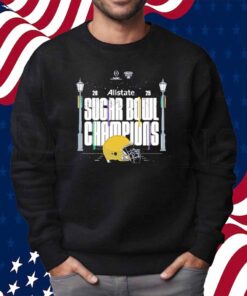 Notre Dame Fighting Irish 2025 Allstate Sugar Bowl Champions CFP Quaterfinal Season 24-25 Shirt