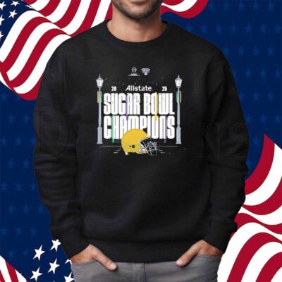 Notre Dame Fighting Irish 2025 Allstate Sugar Bowl Champions CFP Quaterfinal Season 24-25 Shirt