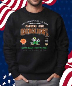 Notre Dame Fighting Irish 2025 College Football Playoff Semifinal At The Capital One Orange Bowl Shirt